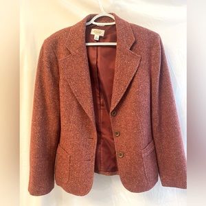 Talbot’s shetland wool blazer
